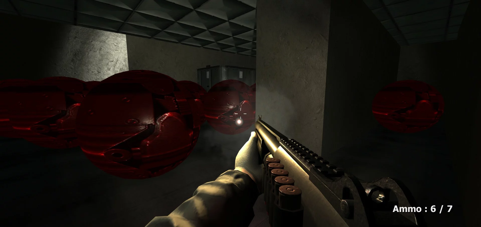 Изображение игры: Shotgun, Dungeons, Laser Traps
