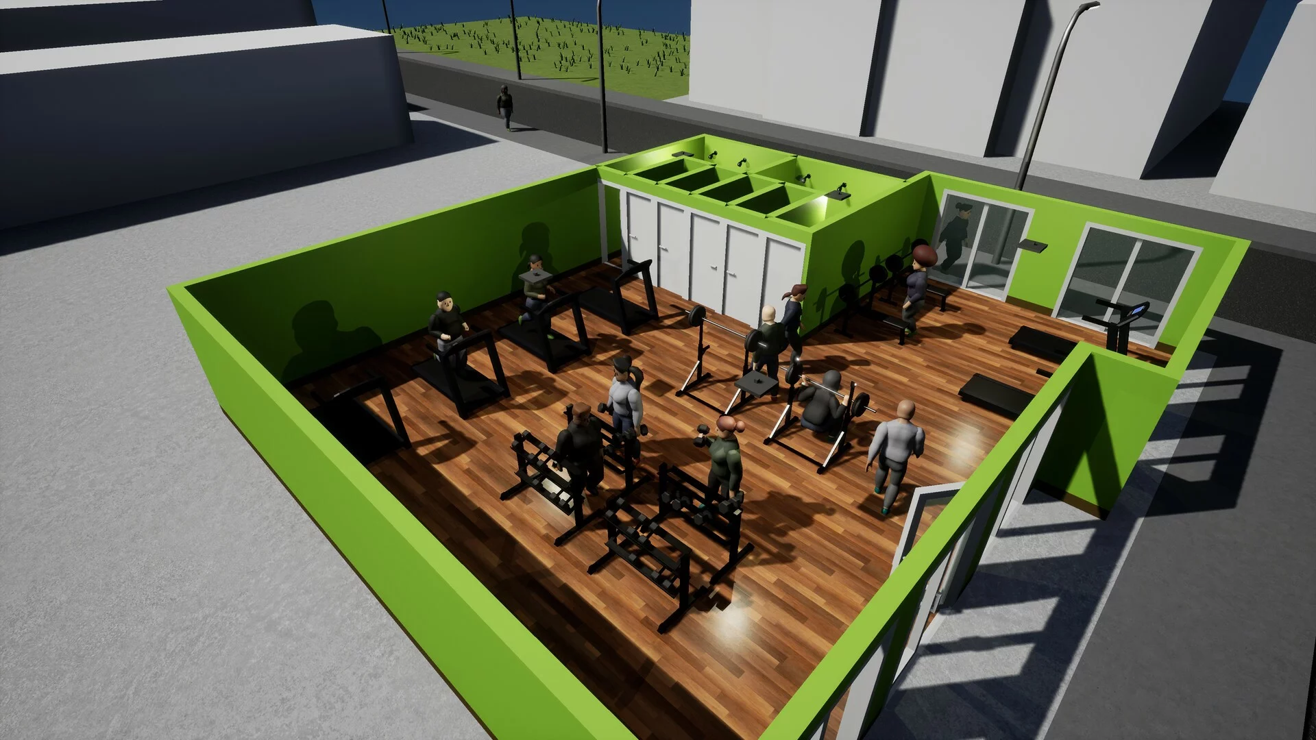 Изображение игры: Gym Tycoon
