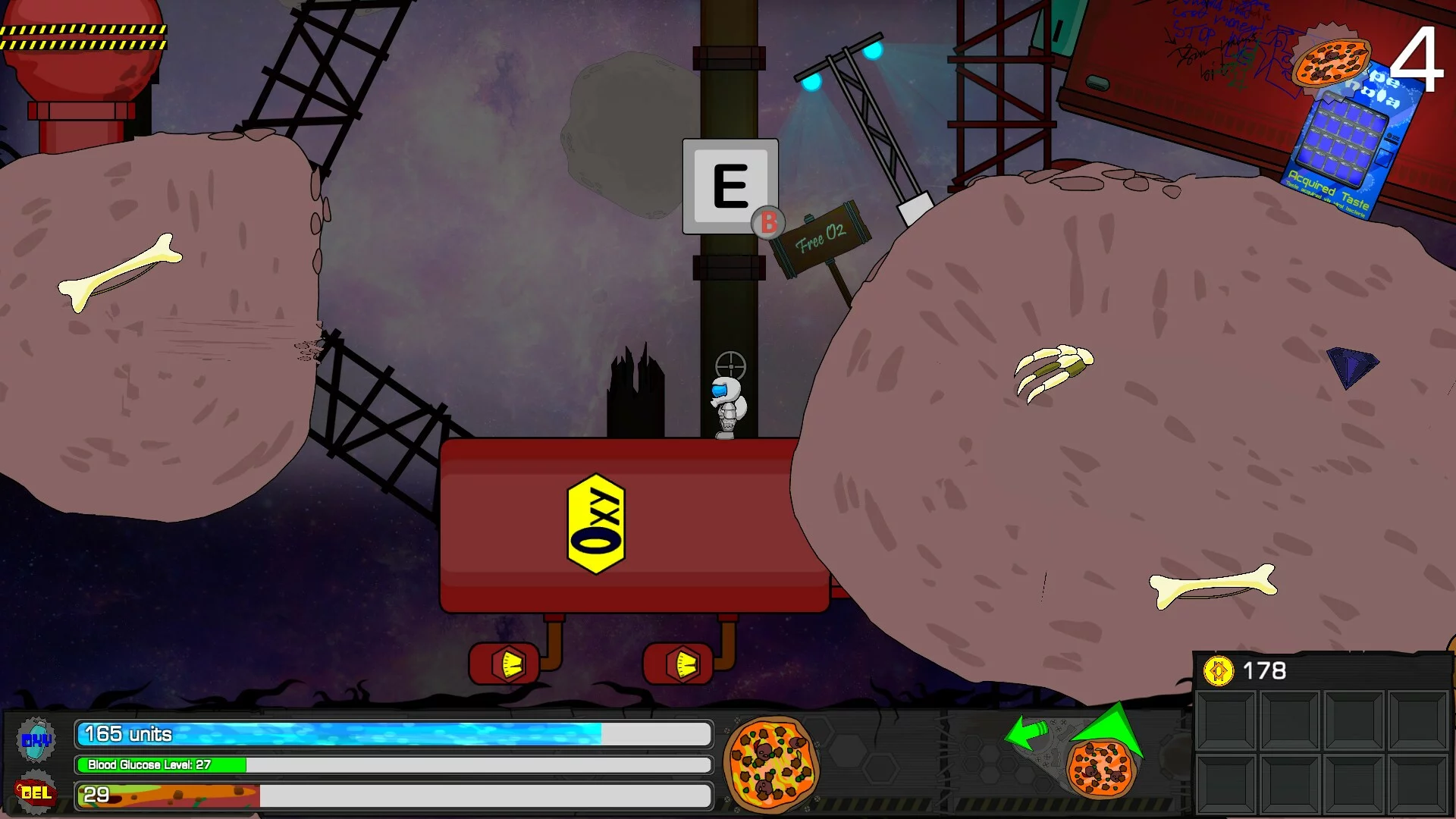 Изображение игры: Costa's Classic Cosmic Pizzas