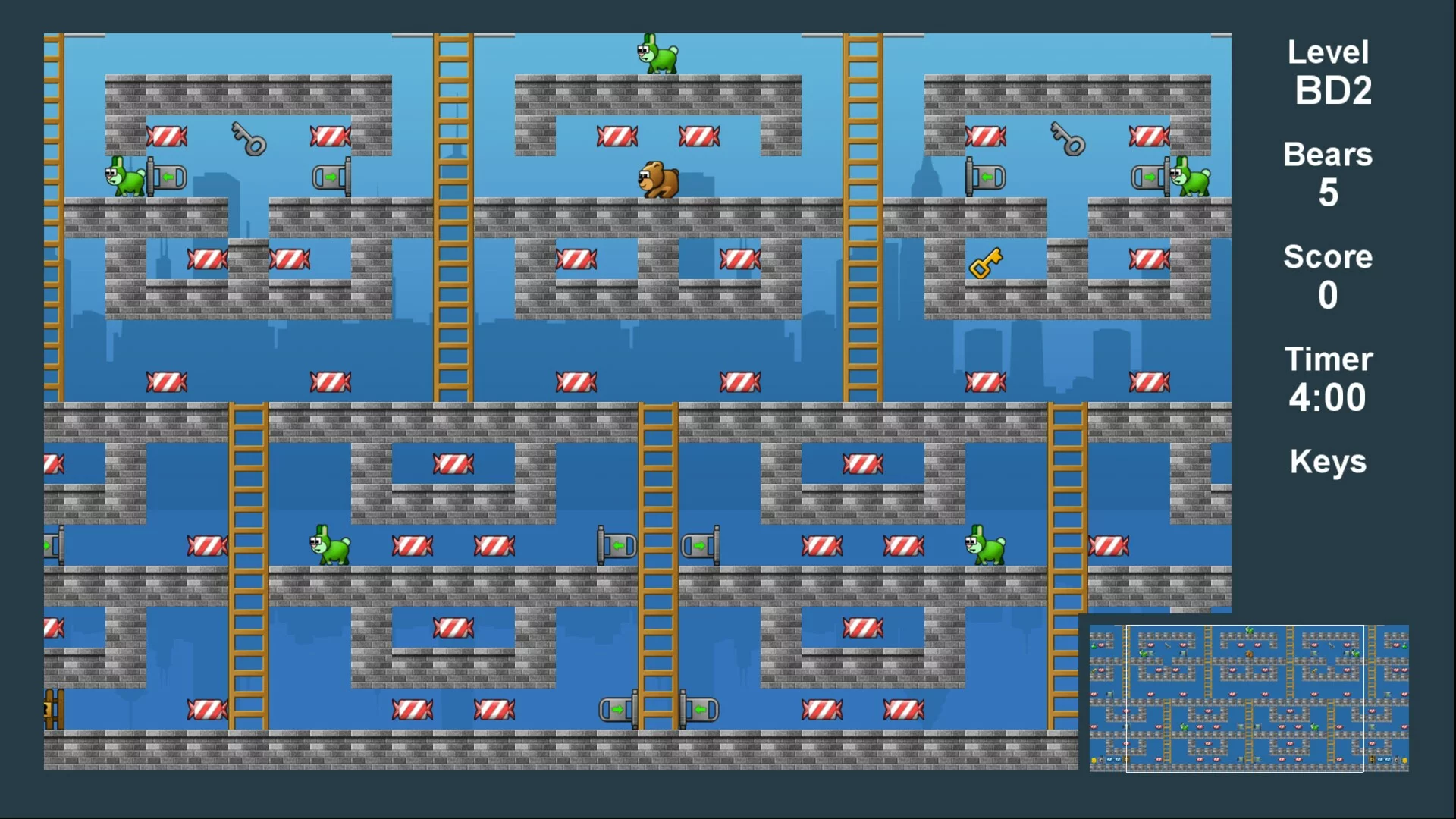 Изображение игры: Candy Bear 2