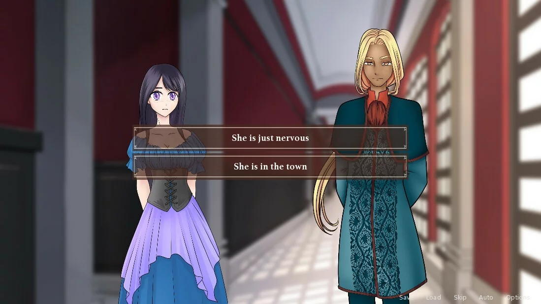 Изображение игры: Ruby Heart [Visual Novel / Otome]