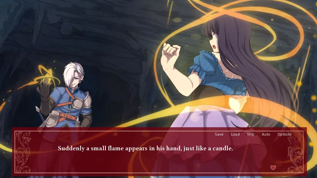 Изображение игры: Ruby Heart [Visual Novel / Otome]