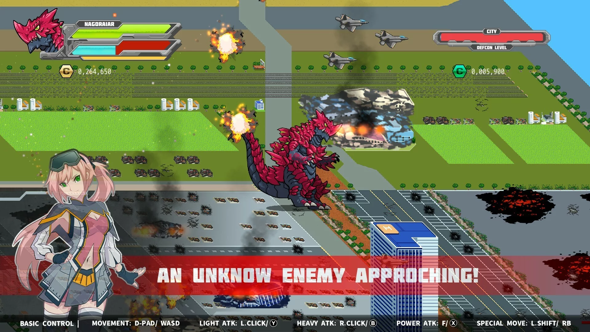 Изображение игры: Daikaiju Daikessen: Versus
