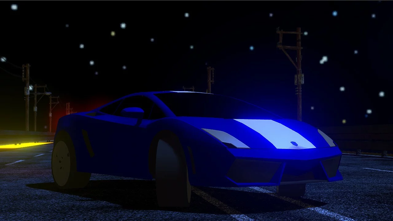 Изображение игры: Retrowave Need for Speed Drift