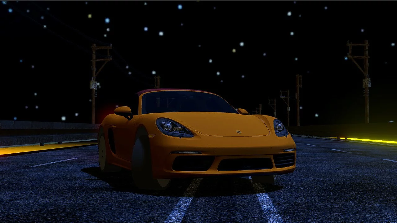 Изображение игры: Retrowave Need for Speed Drift