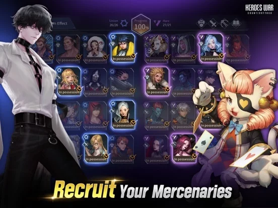 Изображение игры: Heroes War: Counterattack