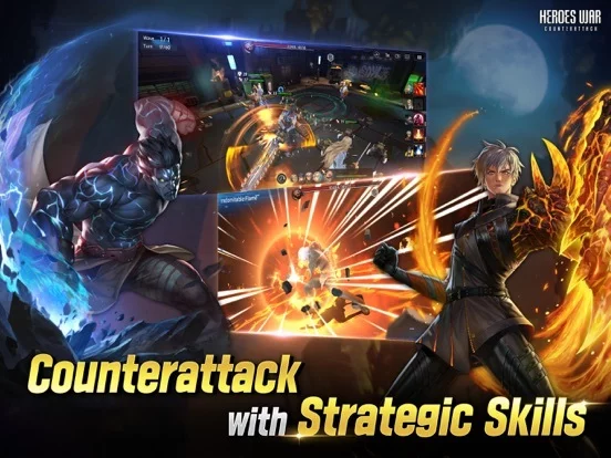 Изображение игры: Heroes War: Counterattack