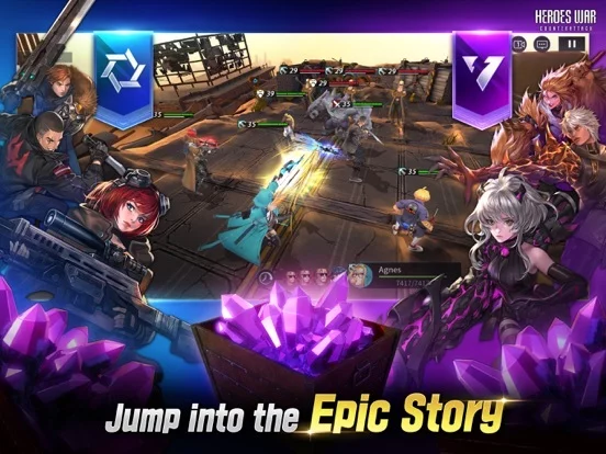 Изображение игры: Heroes War: Counterattack