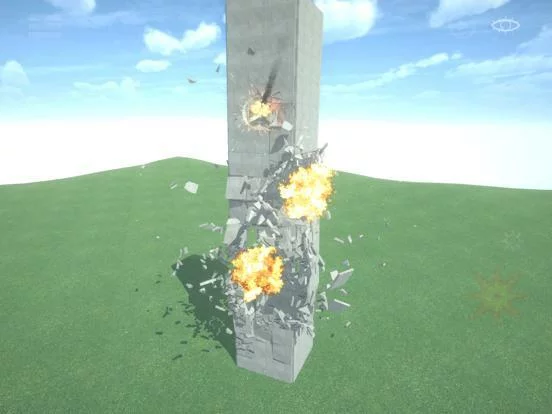 Изображение игры: Destruction simulator
