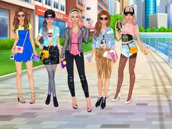 Изображение игры: College Girls Team Makeover