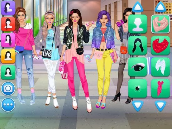 Изображение игры: College Girls Team Makeover
