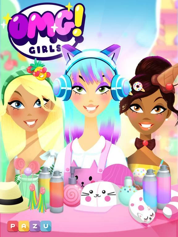 Изображение игры: Girls salon dress up games
