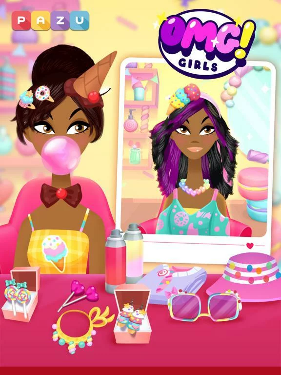Изображение игры: Girls salon dress up games