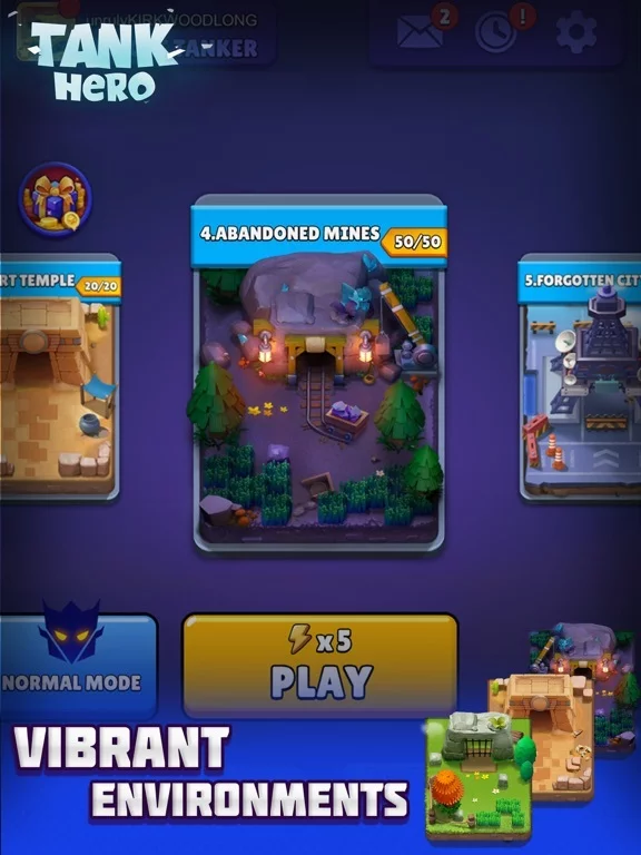 Изображение игры: Tank Hero - The Fight Begins