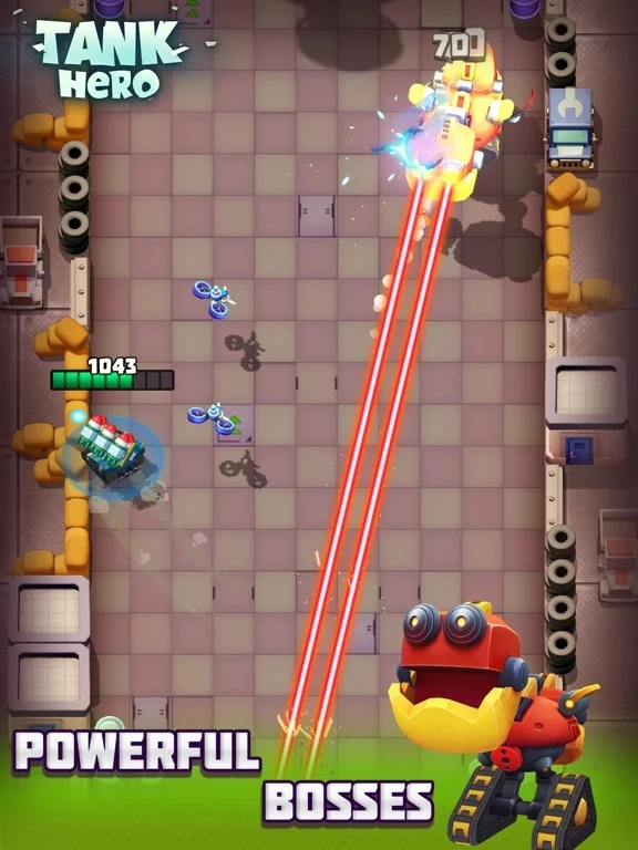 Изображение игры: Tank Hero - The Fight Begins