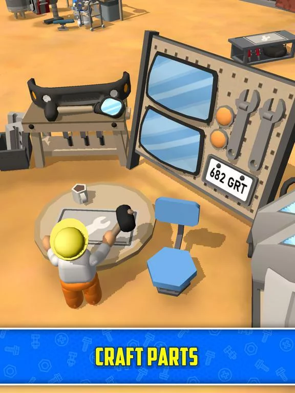 Изображение игры: Scrapyard Tycoon Idle Game
