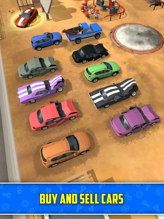 Изображение игры: Scrapyard Tycoon Idle Game