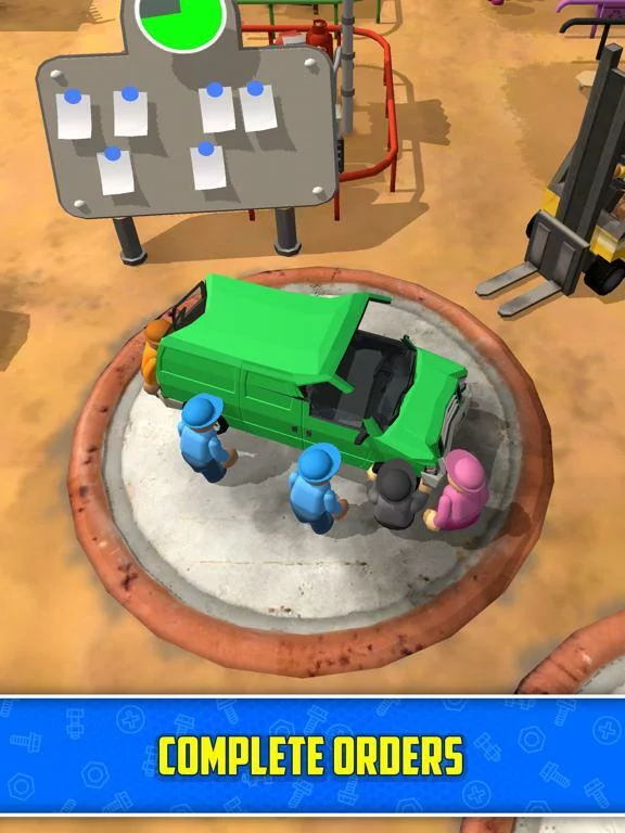 Изображение игры: Scrapyard Tycoon Idle Game