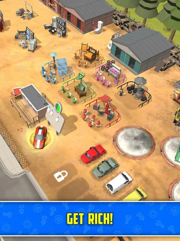 Изображение игры: Scrapyard Tycoon Idle Game