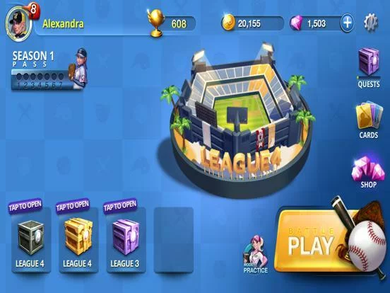 Изображение игры: Baseball Clash: Real-time game