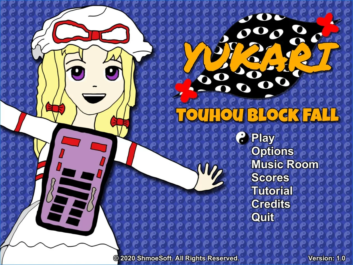 Изображение игры: Touhou Block Fall ~ Yukari