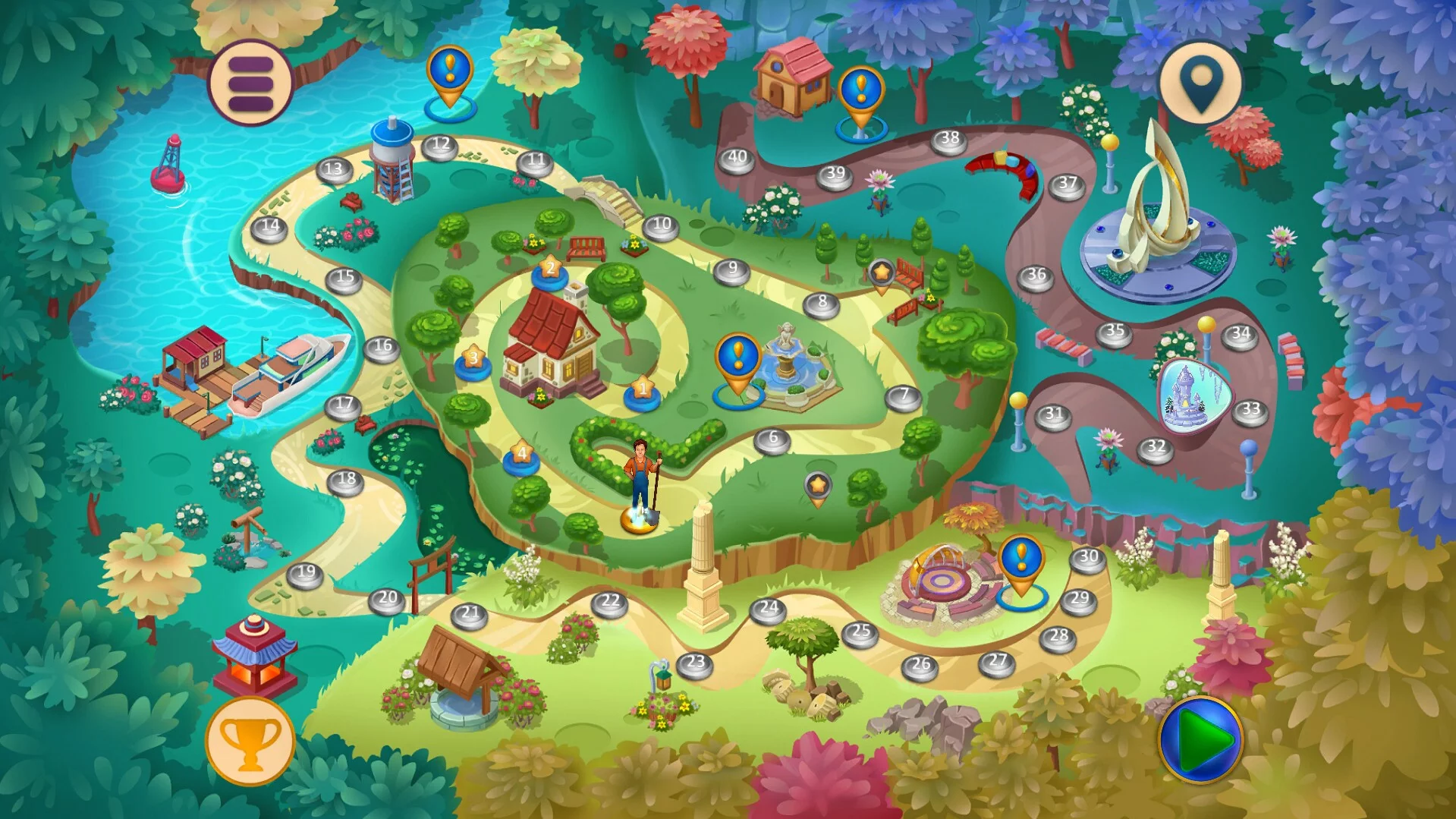 Изображение игры: Garden City