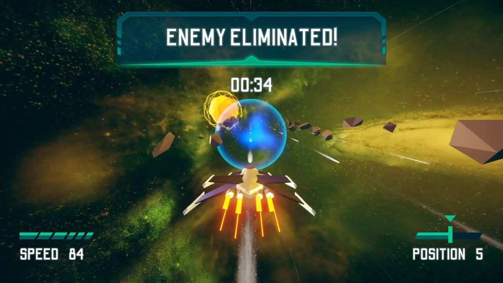 Изображение игры: Space Wave Race
