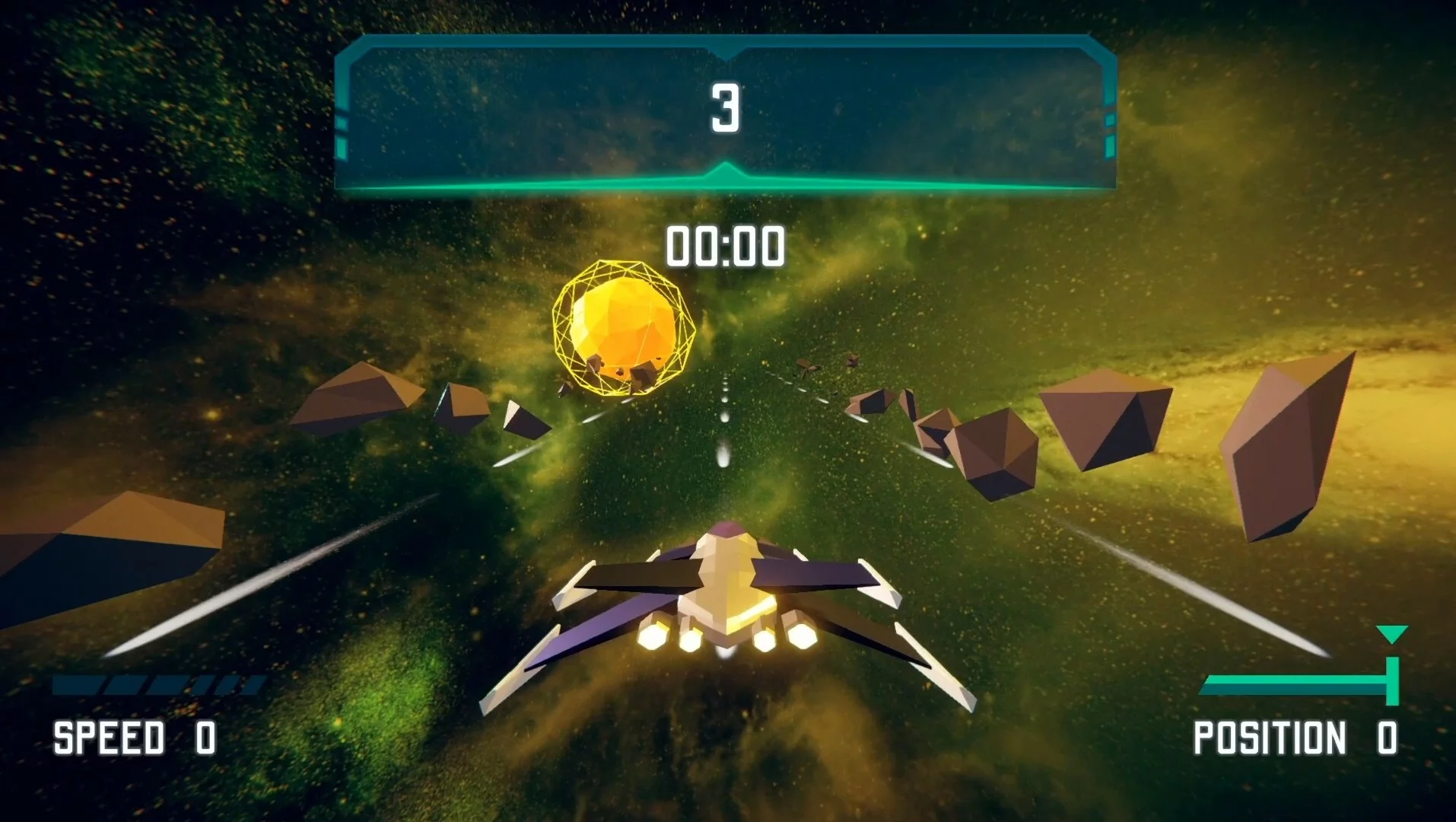 Изображение игры: Space Wave Race