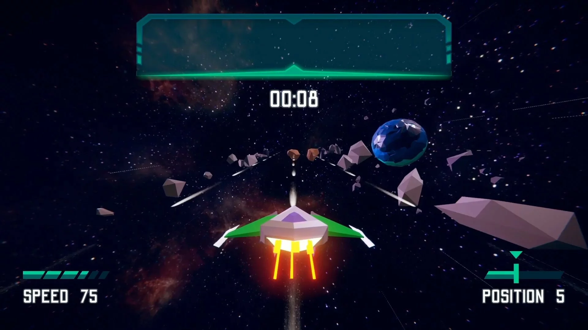 Изображение игры: Space Wave Race