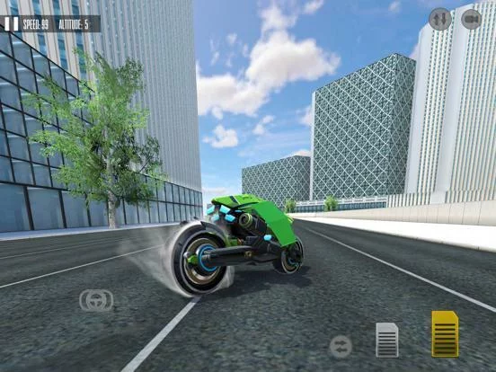 Изображение игры: Flying Moto Pilot Simulator