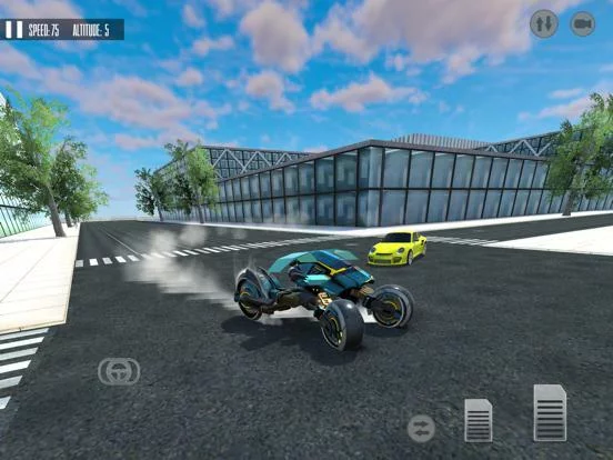 Изображение игры: Flying Moto Pilot Simulator