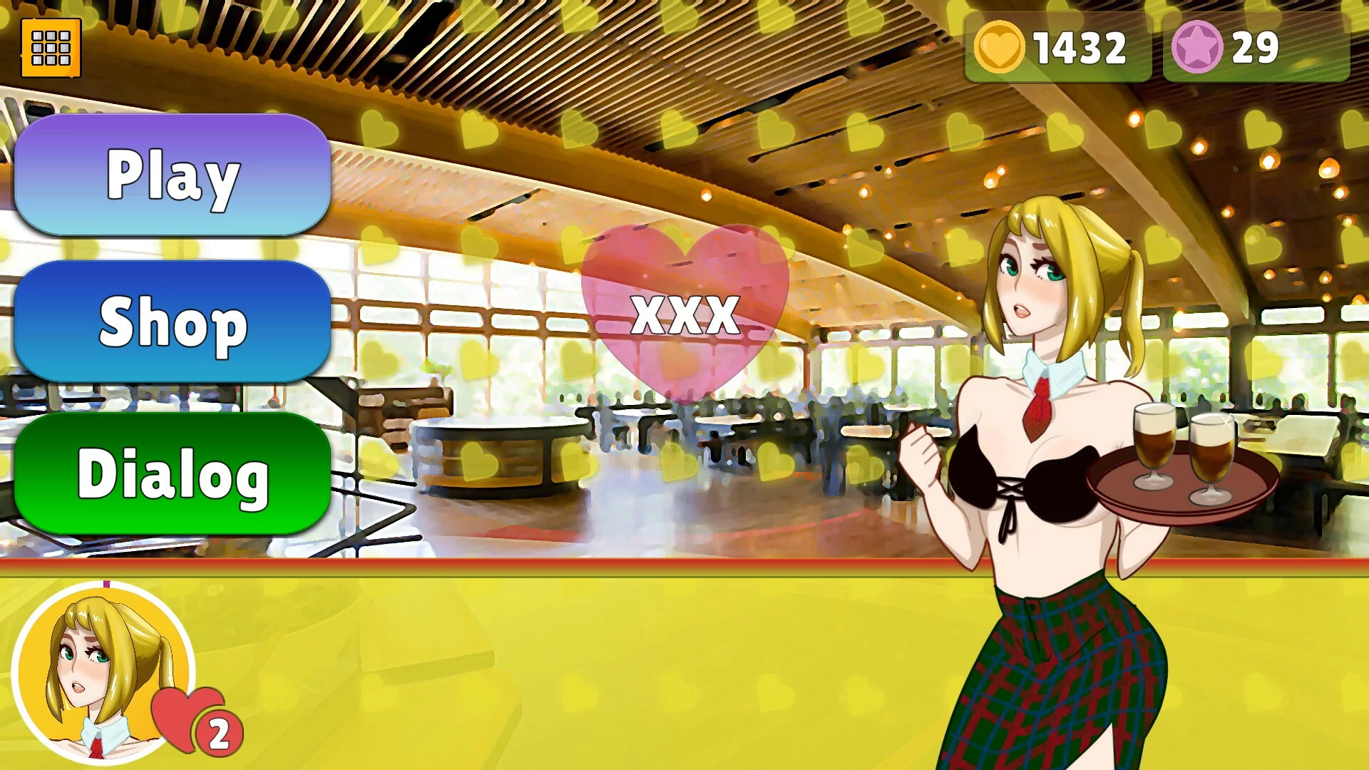 Изображение игры: Hentai Students: Love Puzzle