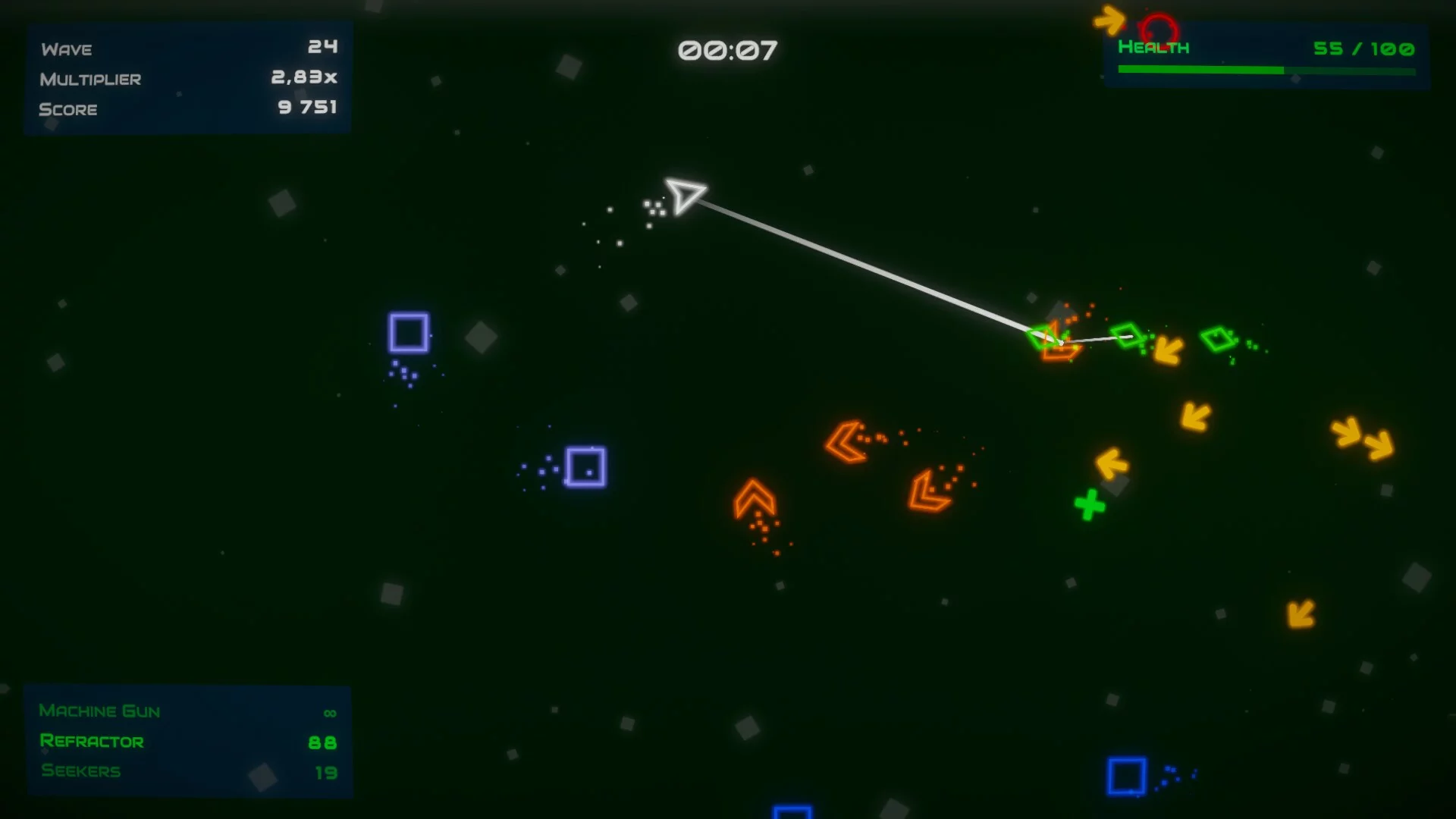 Изображение игры: Vectro Blast