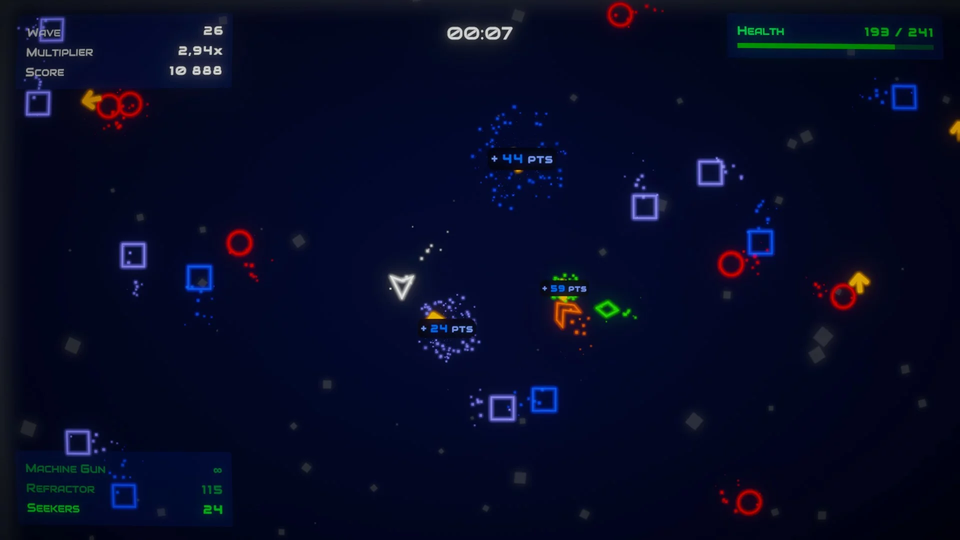 Изображение игры: Vectro Blast