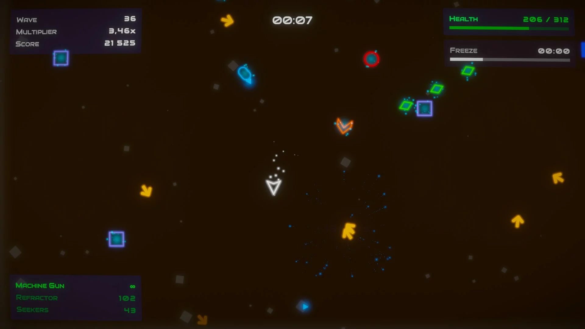 Изображение игры: Vectro Blast