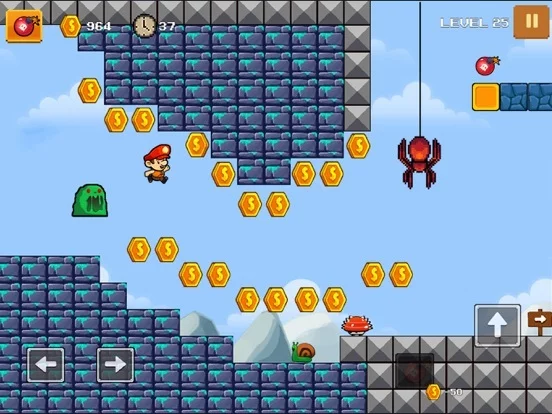 Изображение игры: Dan's Adventure Into The Land