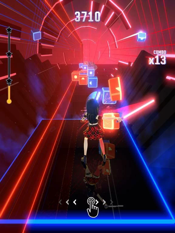 Изображение игры: Beat Saber 3D
