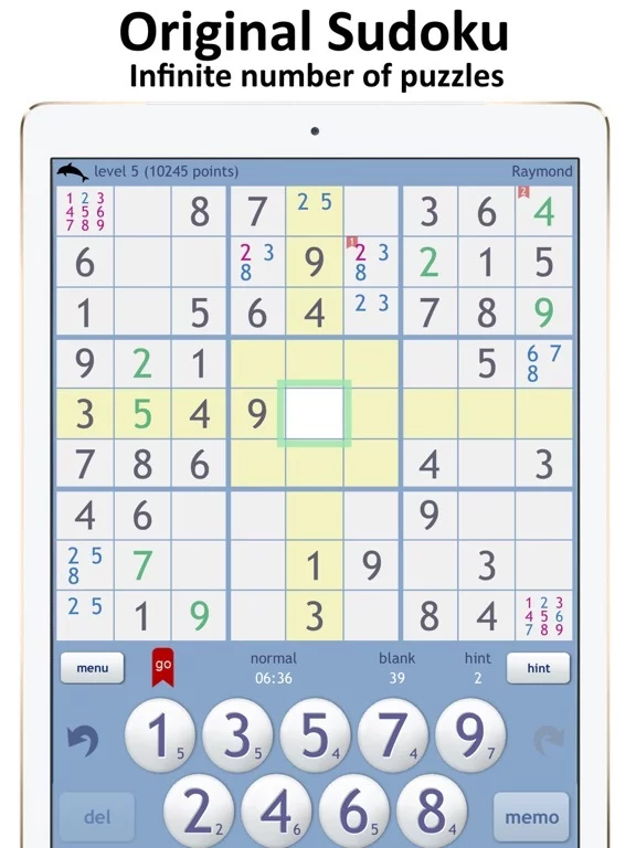 Изображение игры: Sudoku 9 Pro