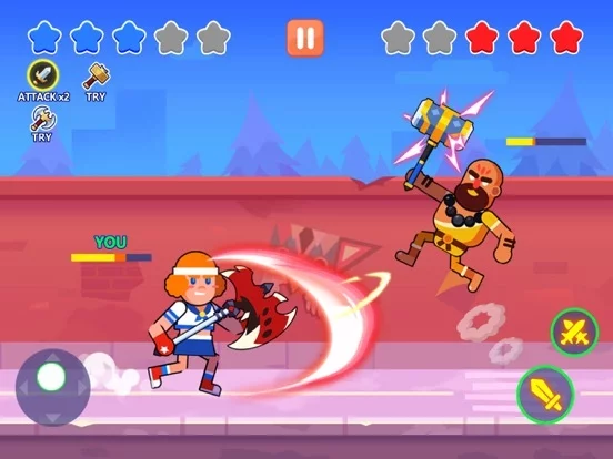 Изображение игры: Swipe Master: Draw Your Weapon