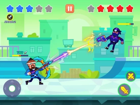 Изображение игры: Swipe Master: Draw Your Weapon