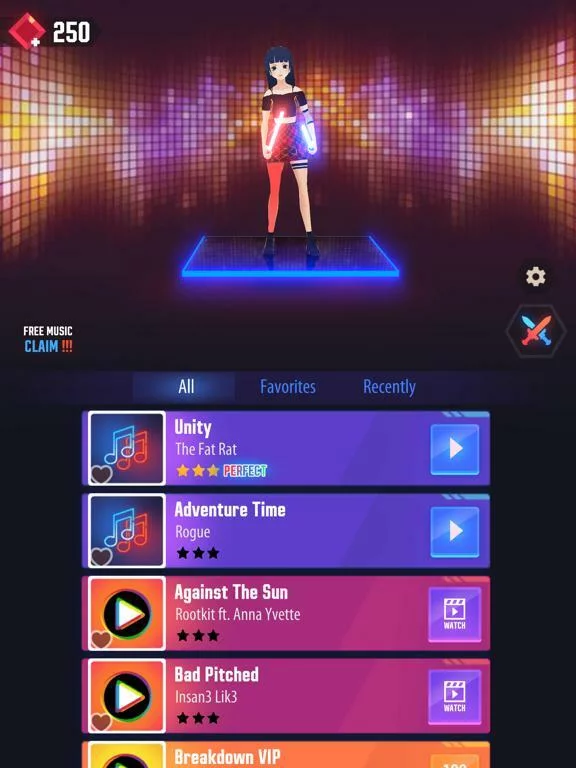 Изображение игры: Beat Saber 3D