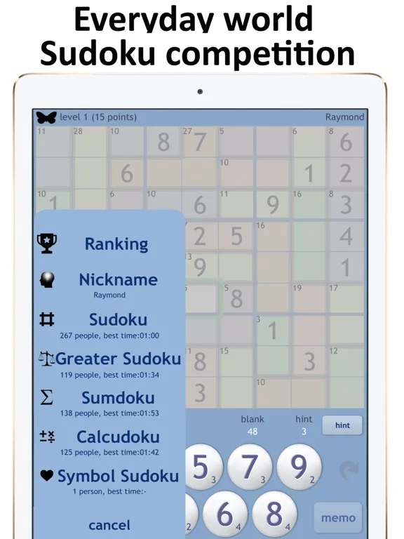 Изображение игры: Sudoku 9 Pro