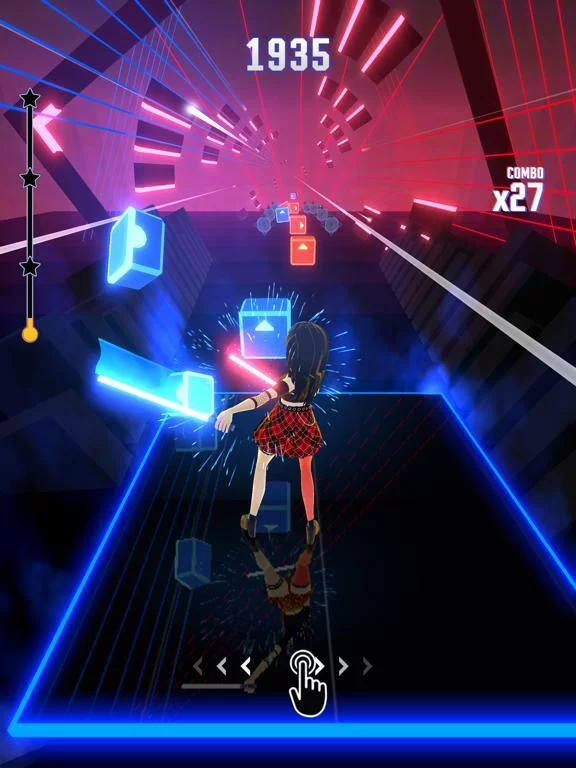 Изображение игры: Beat Saber 3D