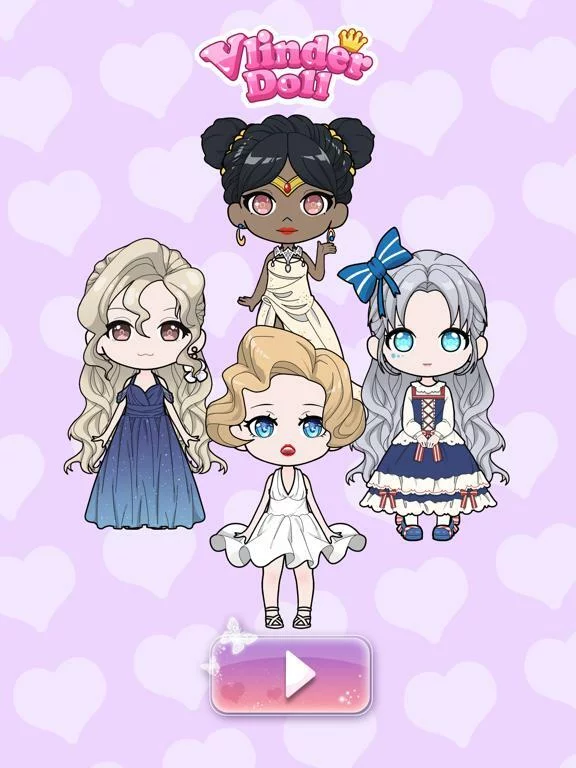 Изображение игры: Vlinder Dolls - Dress Up Games