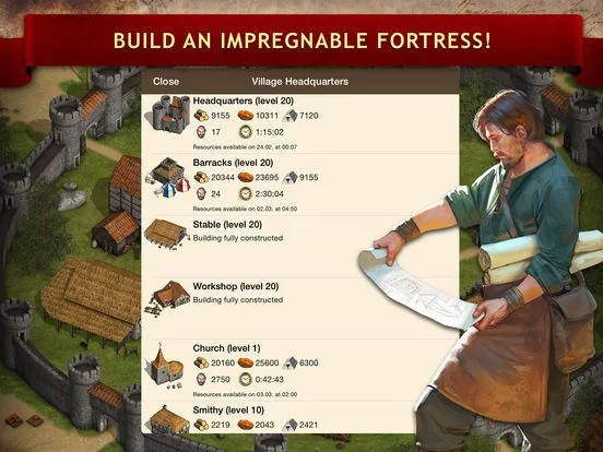 Изображение игры: Tribal Wars