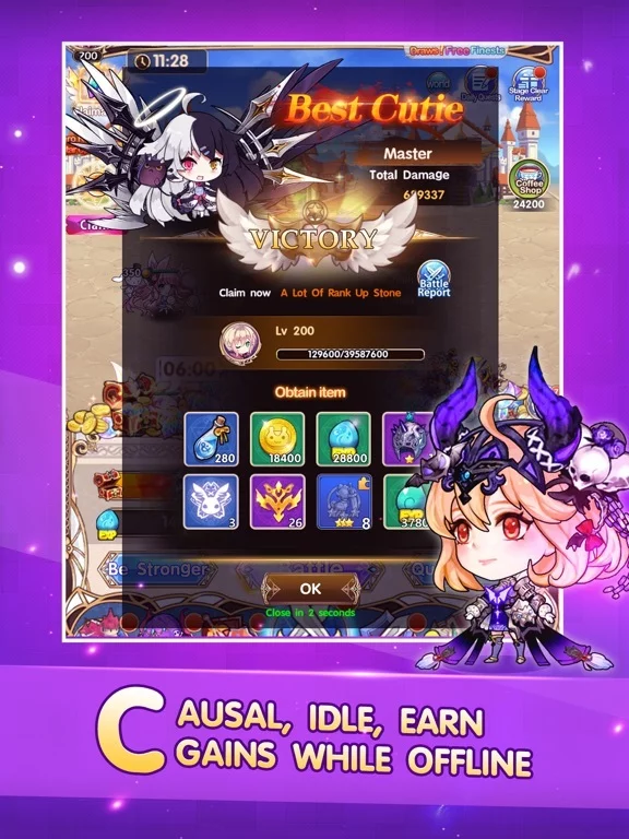 Изображение игры: Idle Goddess