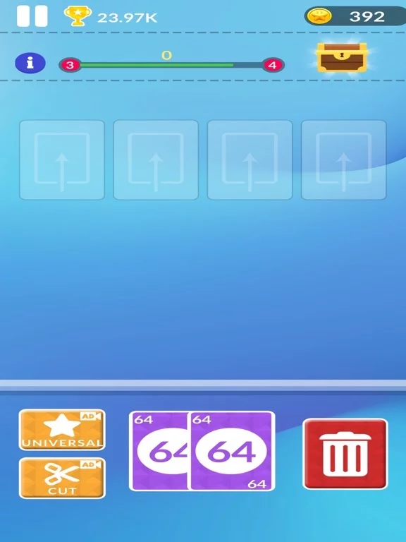 Изображение игры: 2048 Merge Card