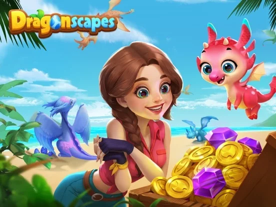 Изображение игры: Dragonscapes Adventure