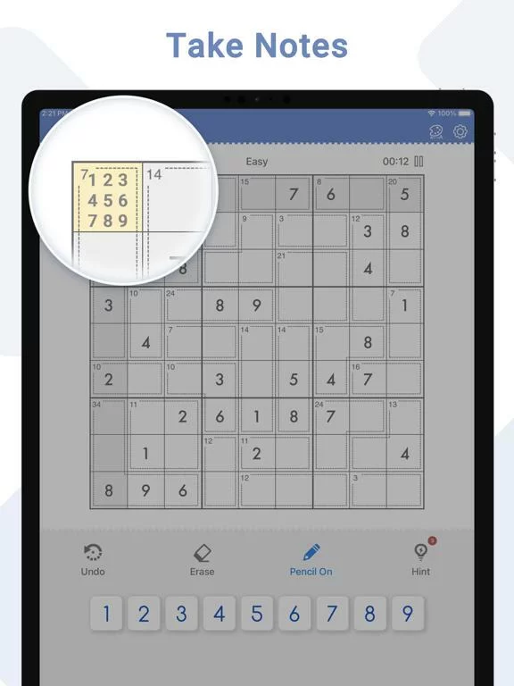 Изображение игры: Killer Sudoku - Brain Puzzles+