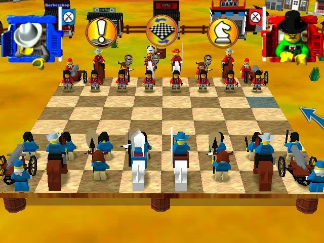 Изображение игры: LEGO Chess